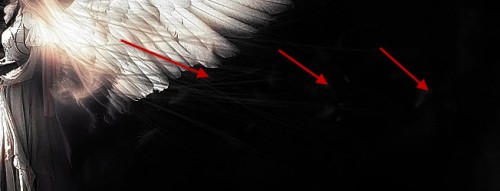 6 paint 500x191 Create a Dark Angelic Figure with Magic Fire Orb Effect in Photoshop