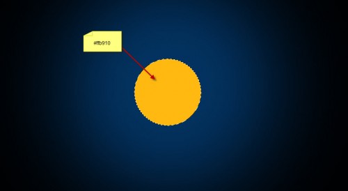 1 color 500x274 Design a Delicious, Shining Circle Play (Web) Button in Photoshop