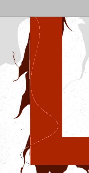 4 draw 4 draw 361x700 Design a Freestyle Text Effect with Pen Tool and Liquify Filter in Photoshop