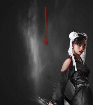 3 cloud 2 Design an Abstract Style Sword Warrior with Fiery Effect in Photoshop