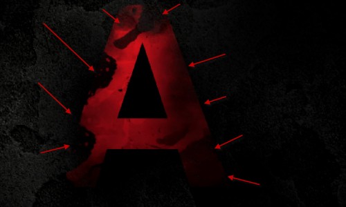3 erase 500x300 Design Simple Grungy Text Effect with Custom Brush in Photoshop
