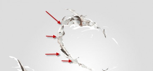 2 paste 2 paste1 500x231 Create an Artistic Metal Text Effect in Photoshop