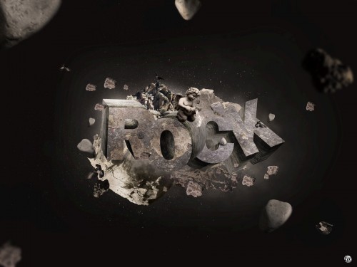 rock typo by wadesta360 d5jqcu9 500x375 Imagination Unleashed: Best of PSD Vault DeviantART Group – Vol. 39