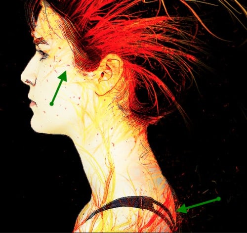 4 debris 4 debris 500x471 Transform Normal Portrait Image into Artistic Painting in Photoshop