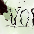 Design Fluid Typography on Watercolour Background in Photoshop