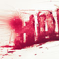 Design Abstract Text Effect with Pen Tool and Grunge Brush Decoration in Photoshop